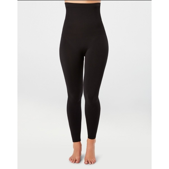 SPANX Pants - SPANX Black Highwaisted Seamless Leggings